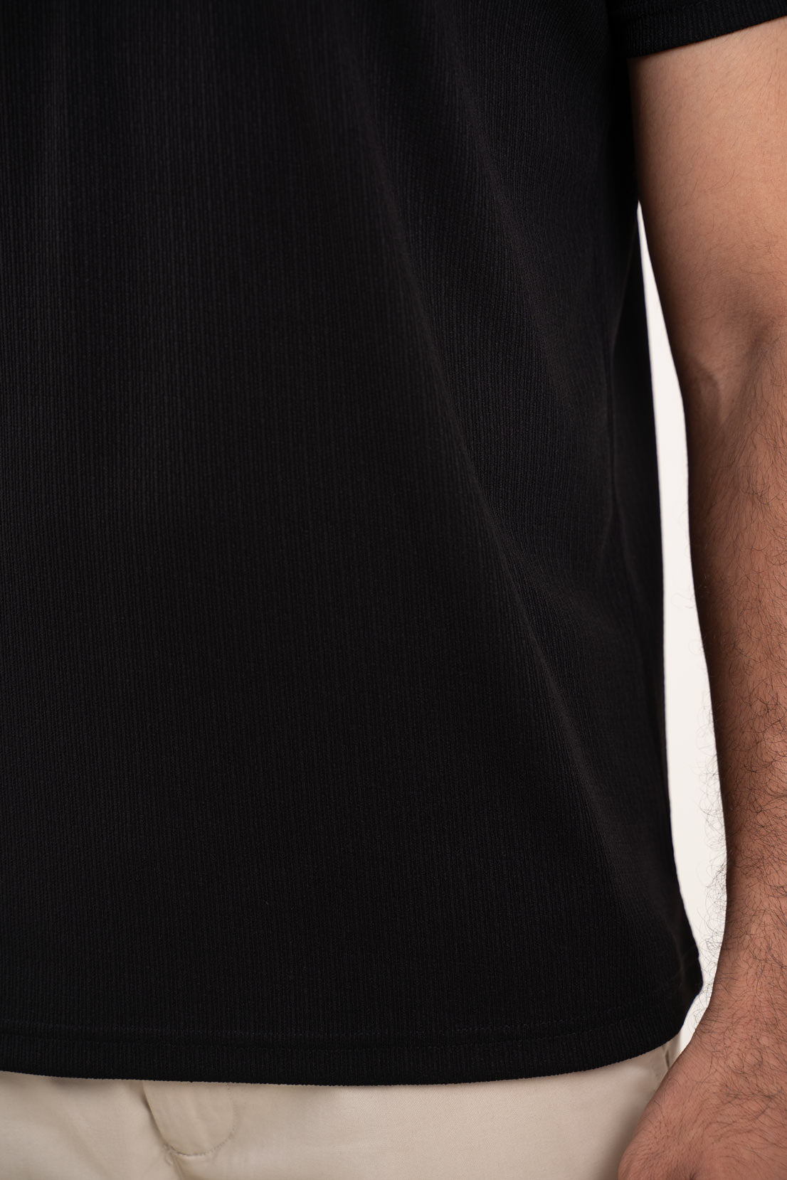 Black polo tshirt 